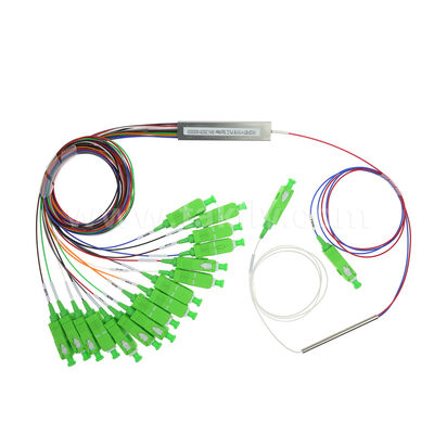 방수 1x4 미니 FiberHub 클로저 ITU-T SM G657A2 2.0mm 케이블 광섬유 PLC 스플리터 IP68