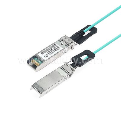 데이터 센터 FTTH FTTX를 위한 QSFP28에서 QSFP28까지의 활성 광케이블 광섬유 AOC 100Gbps