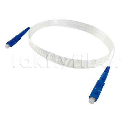 FTTH 및 FTTR용 CPR Eca 인증 SC SM G657A 2.0*3.0mm 보이지 않는 광섬유 패치코드