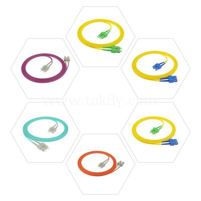 광섬유 패치코드 LC/Sc/FC/St FTTH 데이터센터 통신용 싱글모드/멀티모드 Upc/APC 심플렉스/듀플렉스 점퍼