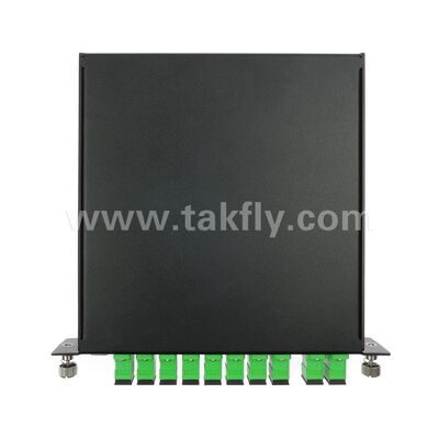 광섬유 CWDM 8+1채널 MUX+DEMUX 데이터센터 FTTX용 LGX 모듈