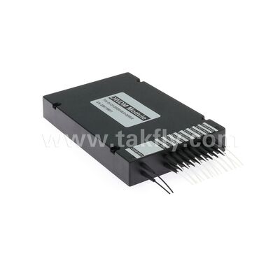 데이터 센터 통신 5G용 광섬유 DWDM 8+1채널 MUX+DEMUX ABS 모듈