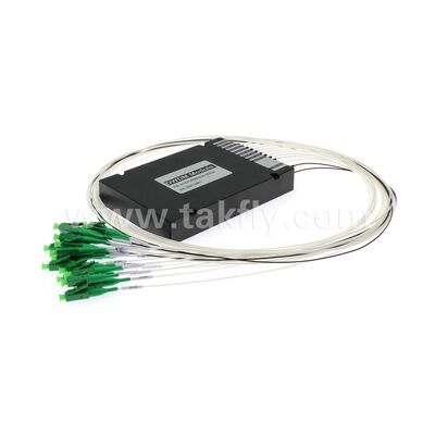 데이터 센터 통신 5G용 광섬유 DWDM 8+1채널 MUX+DEMUX ABS 모듈