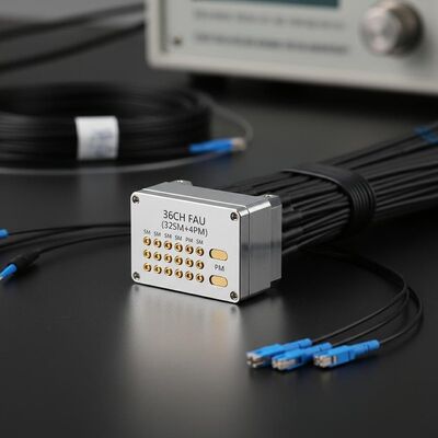 36CH FAU 하이브리드 구조 데이터 센터의 고밀도 및 정밀 정렬