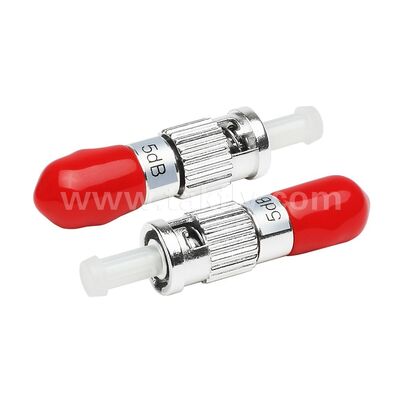 데이터 센터 FTTX용 OEM 광섬유 감쇠기 고정 LC/SC/ST/FC SM/MM UPC/APC 남성/여성