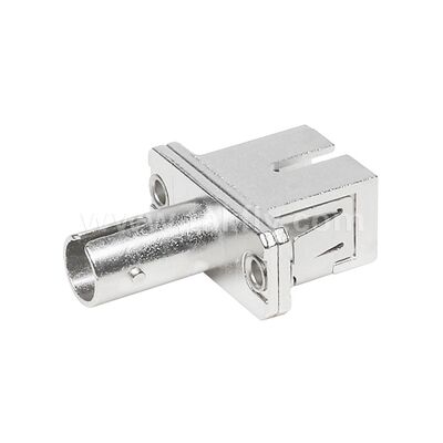 Fiber Optic Coupler ST-SC Simplex Metal Hybrid Adapter Female/Female for Data Center Telecom FTTX
