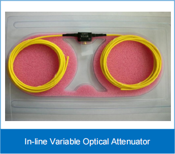 In-line Variable Optical Attenuator Low RL Wide Attenuation Range