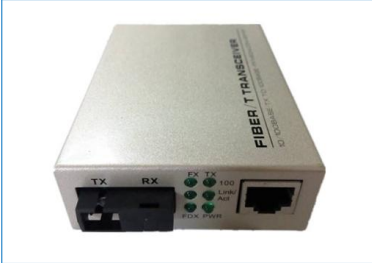 SC Simplex Fiber 10/100Base-TX to 100Base-FX with LFP Fiber Optic Media Converter