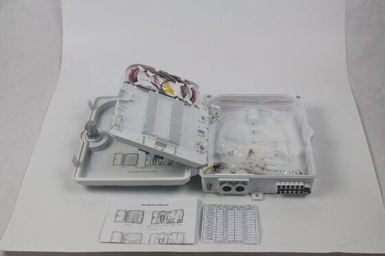 IP65 보호 및 0.2dB 삽입 손실과 함께 간편한 유지보수 FTTH 광섬유 종료 상자