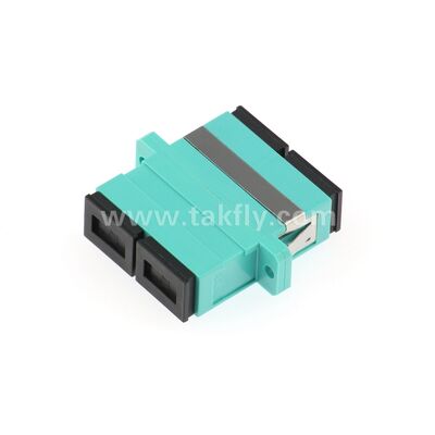 SC 어댑터 SM/MM, 듀플렉스 플랜지 옵션, -40~85°C, 0.2dB IL