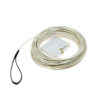 FTTH 사전 종료 된 섬유 출력 키트 ✅ 도구 없는 벽 장착, 스플라이싱이 없으며 빠른 FTTB 설치를 위한 케이블 스풀을 포함합니다.