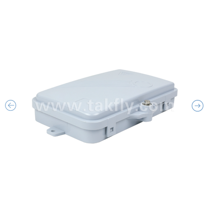 광섬유 종료 상자 FTKS-1805-04A, 4 SC/APC SM SX 어댑터, 피그테일 설치, FTTH FTTx 스플라이싱 유통 분할 저장 케이블 관리 장벽 장착