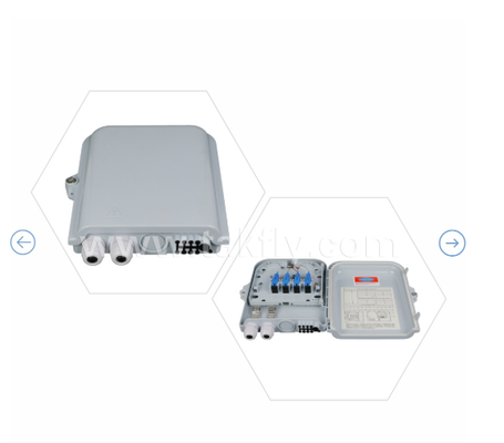 8 PCS SC/UPC SM SX 어댑터 및 피그테일이 완전히 설치된 FTKS-1805-8E 터미네이션 박스