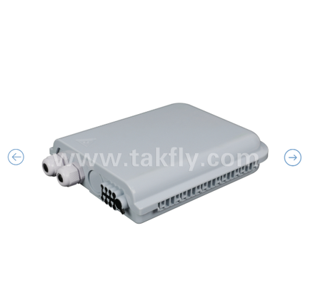 8 PCS SC/UPC SM SX 어댑터 및 피그테일이 완전히 설치된 FTKS-1805-8E 터미네이션 박스