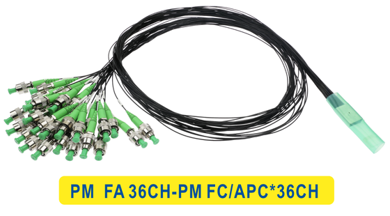 편파 유지 PM FA 36CH - PM FC APCx36CH 파이버 어레이
