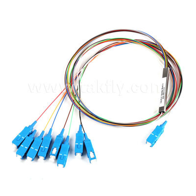 PLC 광분열기 1×2에서 2×64까지, G.657A1/G.652D 호환