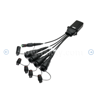 미니 파이버허브 폐쇄 ∙ IP68, 야외/실내, 단일 모드 및 멀티 모드
