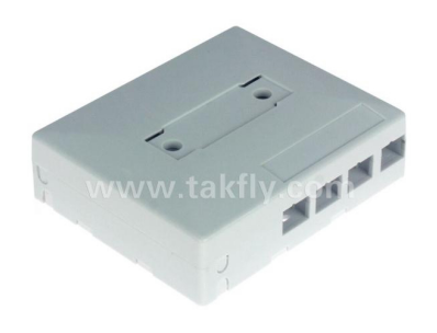 중국산 네트워크 통신 및 LAN/WAN용으로 장착된 FTTH 데스크 박스 4 포트 데스크