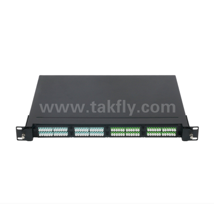 1U 19 "MPO/MTP 고밀도 패치 패널 4 카세트 슬롯, 랙 마운트
