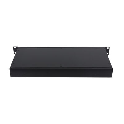 FTTx 데이터 센터용 OEM 1U 19인치 2x64 랙 마운트 LC 광섬유 PLC 분배기