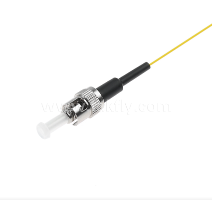 FC Simplex Fiber Optic Pigtail – Connectorized One End with FC, Bare Fiber on the Other, for Optical Termination, Splicing & Equipment Connection