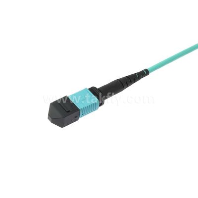 MPO MTP 패치코드 멀티모드 OM3 트렁크 케이블 12F 데이터 센터 AI 통신 케이블
