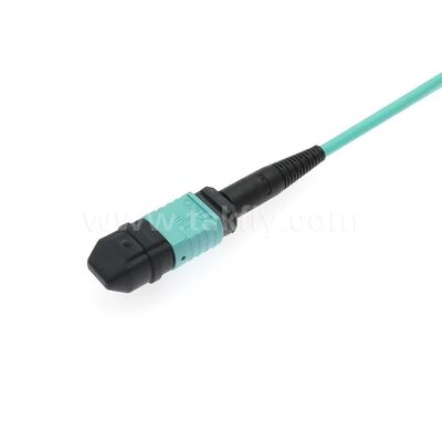 데이터 센터 AI 케이블링 FTTx용 MPO/MTP-LC 브레이크아웃 패치코드 광섬유 케이블