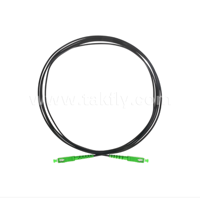 SC/APC에서 SC/APC FTTH 실내 플래트 드롭 패치 아코드 - 단순, 사전 종료, 빠른 건물 내 배포를 위한 진동 방지