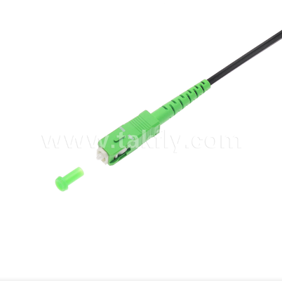 SC/APC에서 SC/APC FTTH 실내 플래트 드롭 패치 아코드 - 단순, 사전 종료, 빠른 건물 내 배포를 위한 진동 방지
