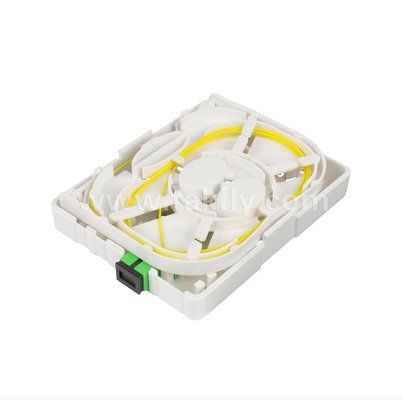 TKS-1806-02GB 광섬유 종단함 - 책상 또는 벽걸이형, FTTH 최종 드롭 및 피그테일 종단에 이상적