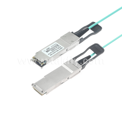 40G QSFP+ 액티브 광케이블 – 4채널 풀듀플렉스, 레인당 11.3Gbps, 저전력, 핫플러그 가능