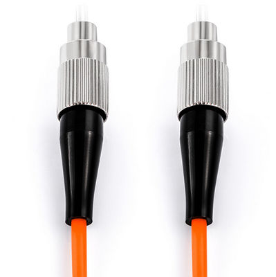 FC OM1 62.5/125 um 3.0 밀리미터 단순한 오렌지 다중 모드 광섬유 연결선에 대한 FC
