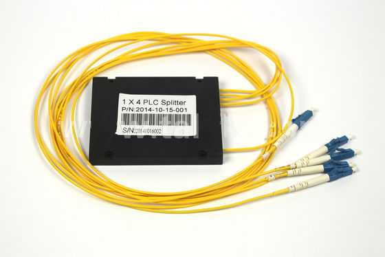 ABS 1 Ｘ 4 LC UPC SM 광섬유 PLC 분배기 G657A1 2.0 밀리미터 LSZH 섬유 케이블
