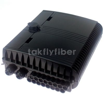 0.9mm 소형 PLC 쪼개는 도구를 가진 16 항구 FTTH NAP 광섬유 종료 상자 IP65