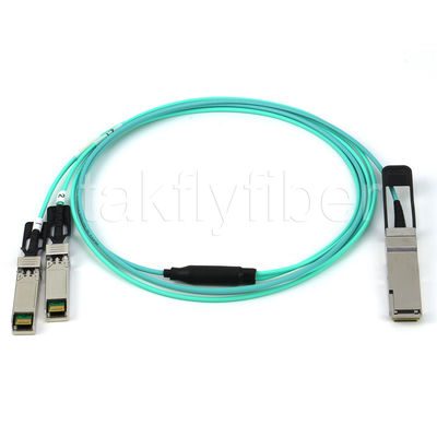 40G QSFP+ to 2*10G SFP+ AOC 케이블