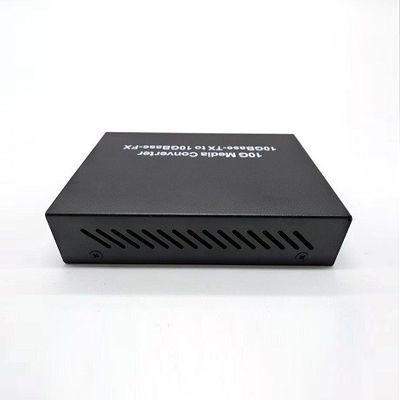 10G SM 단일모드 심엑스 SFP 광섬유 통제불능인 미디어 컨버터