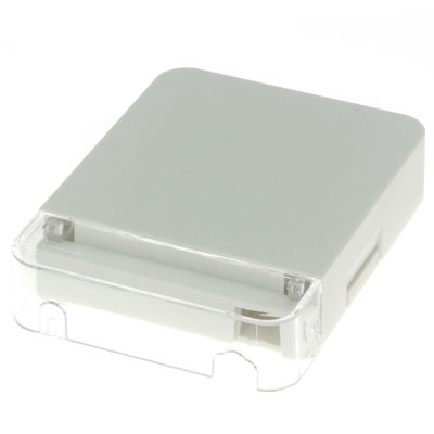 TK-1806-01C SC 플라스틱 작은 하얀 땋아 늘인 머리 유형 파이버 옵틱 단자 박스
