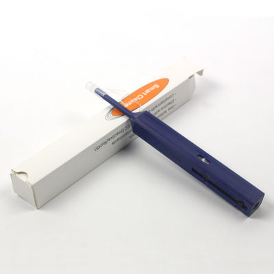 1.25 밀리미터 MU Lc 원 클릭 클리너 광섬유 공구 키트 세척용 펜