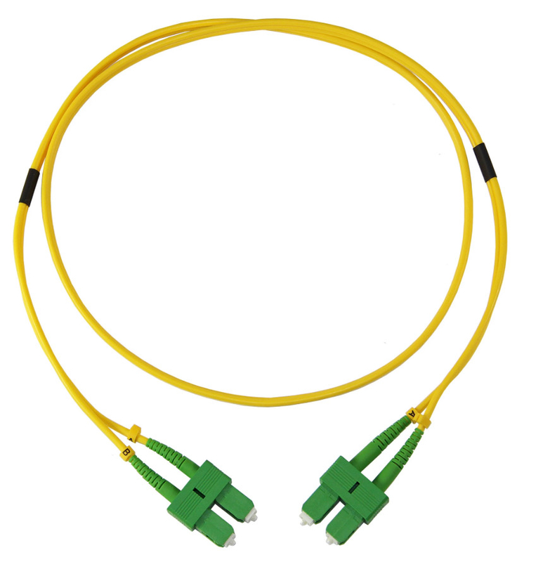통신 등급 광섬유 패치 케이블 PVC/LSZH 자켓 3.0mm 지름과 낮은 삽입 손실