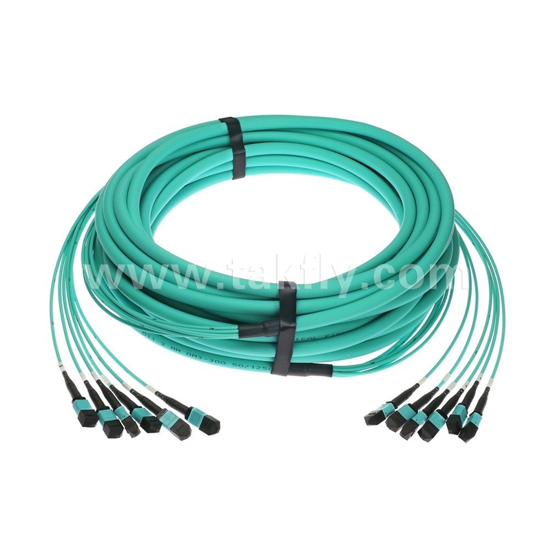 72 코어 SM MM MPO 패치 코드 MTP 트렁크 케이블 점퍼 데이터 센터 FTTX
