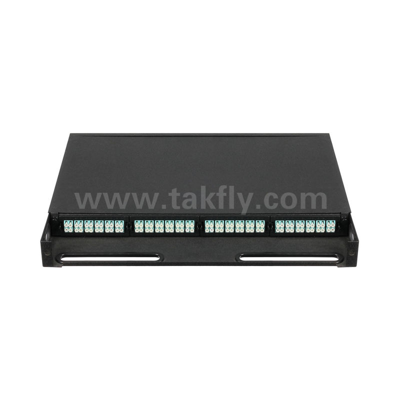 데이터 센터 FTTX Telecom용 MPO/MTP 패치 패널 관리 카세트 광섬유