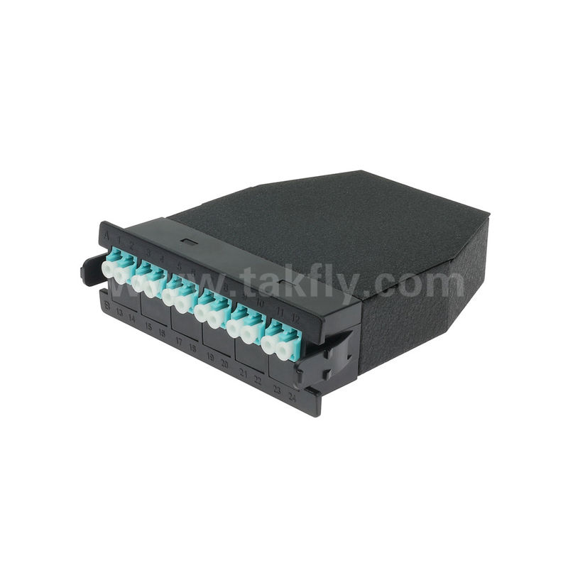 MPO 카세트 모듈 MPO/MTP-LC 12C/24C 데이터 센터 FTTX용 광섬유