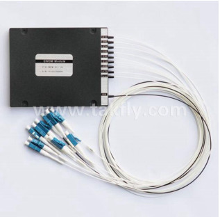 1%TAP 8+1CH CWDM Mux Demux ABS 박스 2.0mm 3.0mm LC APC 커넥터