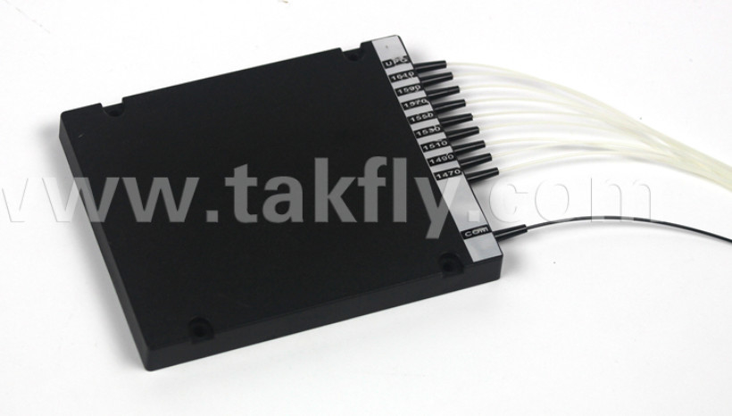 1% TAP 11+1CH CWDM Mux Demux ABS 박스 2.0mm 3.0mm LC 커넥터