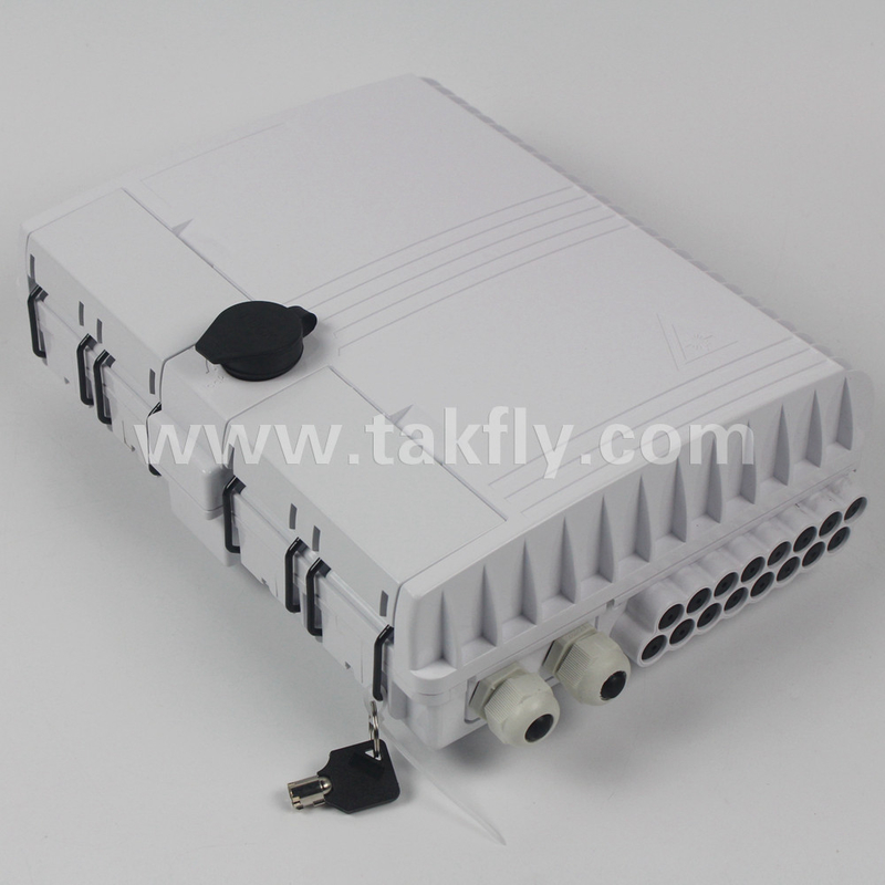 16포트 FTTx 섬유 케이블 종료 상자 FTKS-1805-16E 가벼운 무게 대기압 70Kpa-106Kpa