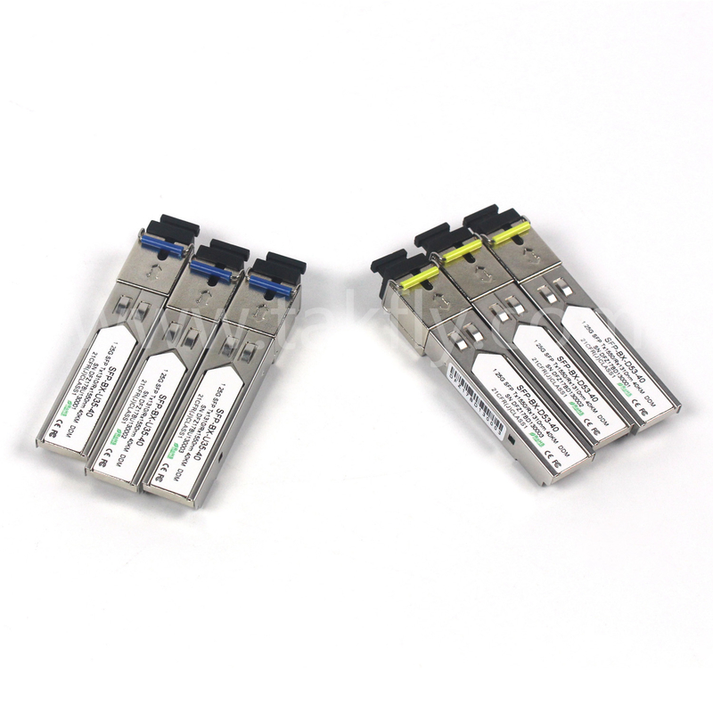 1.25G SFP BIDI 광 수신기 모듈 Tx1310/Rx1550nm 40KM SMF DDM LC CISCO JUNIPER HUAWEI 호환