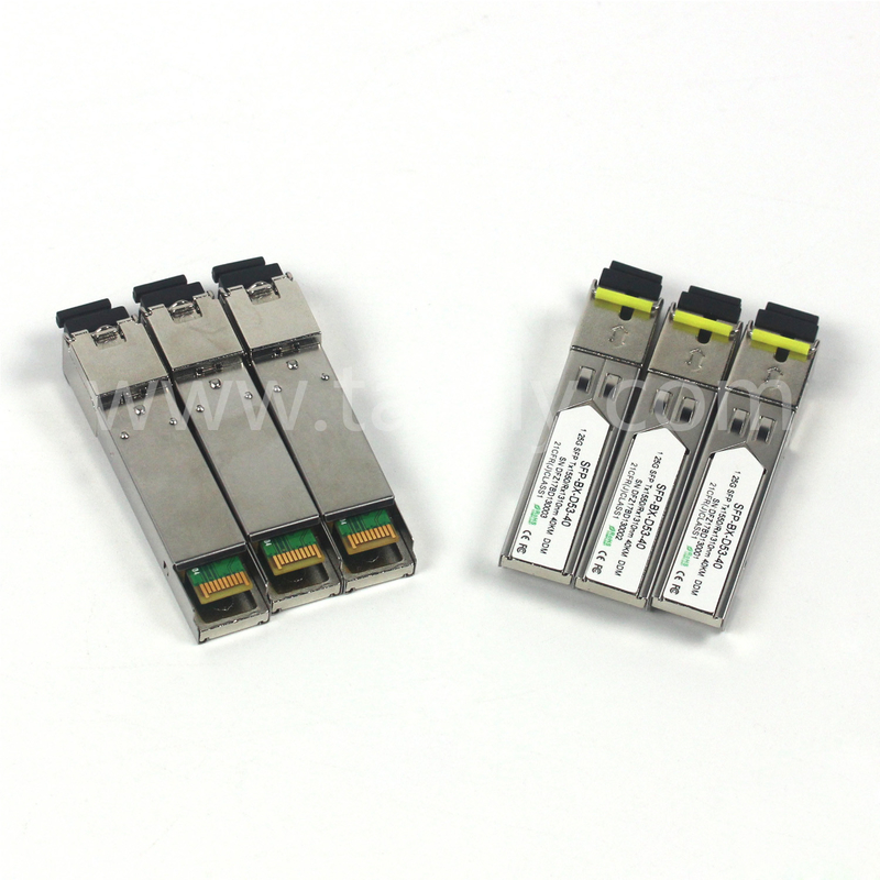 1.25G SFP BIDI 광 수신기 모듈 Tx1550/Rx1310nm 40KM SMF DDM LC CISCO JUNIPER HUAWEI 호환