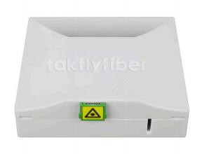 패치 케이블을 위한 1 포트 케이블 입구와 함께 FTTH 광섬유 종료 상자