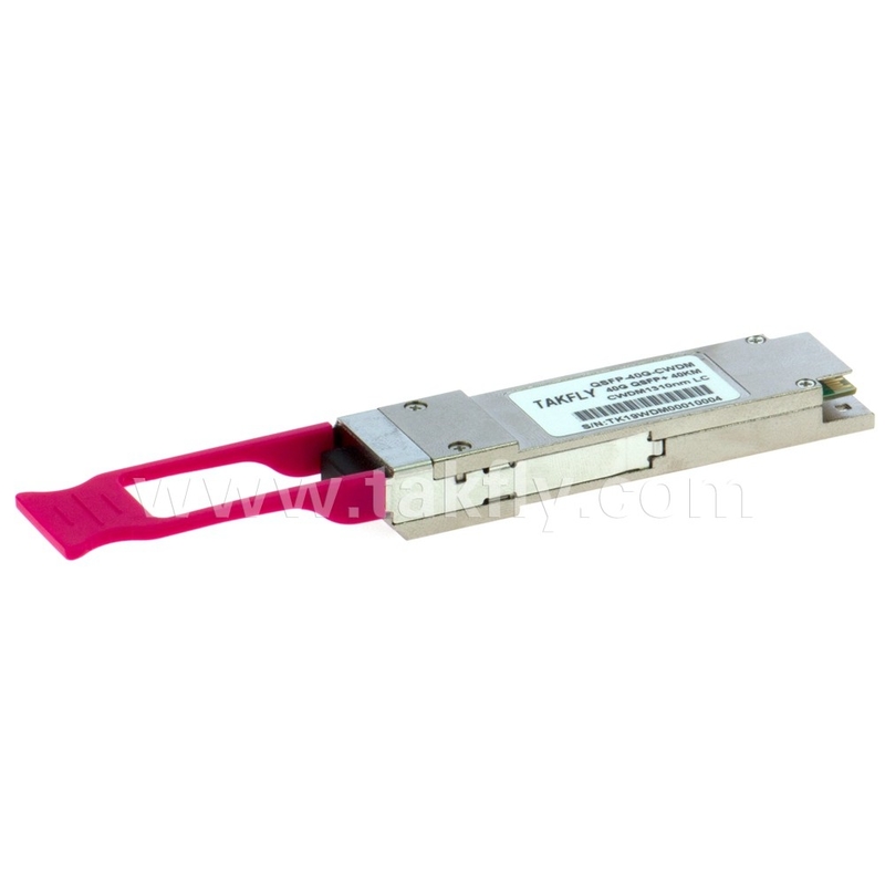 100Gbps QSFP28 ER4 라이트 광적 송수신기 채널당 데이터 속도 27.952Gbps까지
