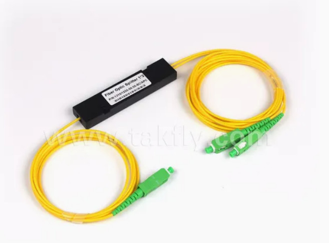 1x2 싱글 모드 ABS SC PLC 스플리터 광섬유 SC APC 1~2 PLC 스플리터